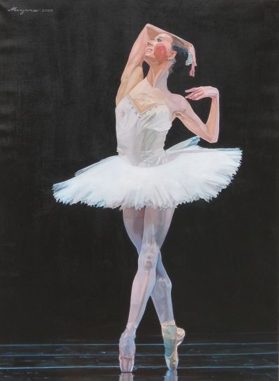 Balerina - ulje na platnu 102x75